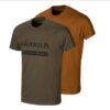 HÃ¤rkila T-Shirt Logo 2-pack Willow Green/Rustique Clay