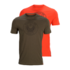 HÃ¤rkila T-Shirt Wildboar Pro S/S 2-pack Limited Edition Willow Green/Orange