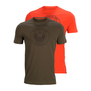 HÃ¤rkila T-Shirt Wildboar Pro S/S 2-pack Limited Edition Willow Green/Orange