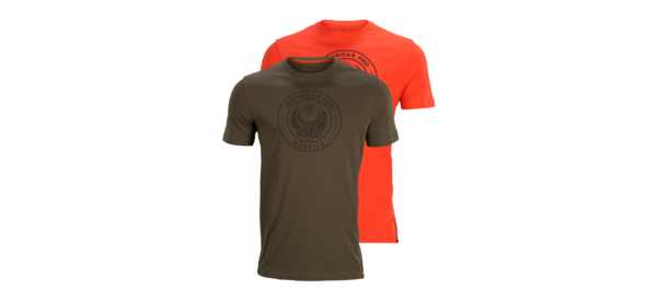 HÃ¤rkila T-Shirt Wildboar Pro S/S 2-pack Limited Edition Willow Green/Orange