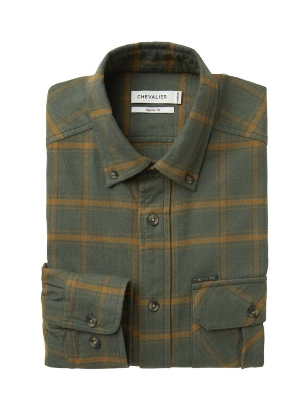 Chevalier Dalby Fit Shirt Dark Green