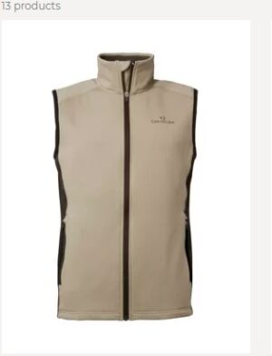 Chevalier Lenzie Fleece VÃ¤st Sand/Brown