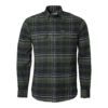 Heron Flannel Shirt Men - October Green