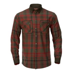 Pajala skjorta - red autumn check