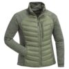 Pinewood Jacka Abisko Hybrid Power Fleece DAM Clovergreen/M.GrÃ¶n