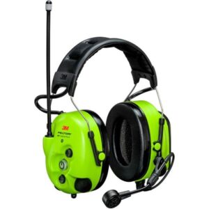 3M Peltor WS LiteCom III Hörselskydd med hjässbygel, Bluetooth, Hi-Viz