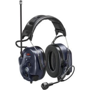 3M Peltor WS LiteCom Plus Hörselskydd hjässbygel, Bluetooth, komradio 16 kanaler