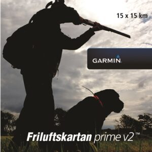 Garmin Friluftskartan Prime V2 Voucher, 15x15 km